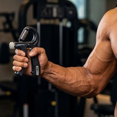 팔힘 강화 악력기 고급형, 1개, 블랙
