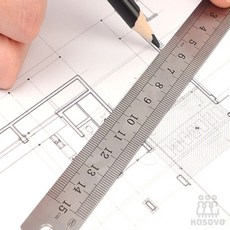 쇠자 50cm 문구, 1개