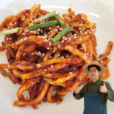 천유작 제주 월동무 무생채, 1개, 1kg