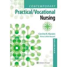 (영문도서) Contemporary Practical/Vocational Nursing Paperback, LWW, English, 9781975136215