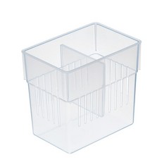 Inomata 冰箱抽屜盒 冰箱置物架 醬料罐收納, 1個, 蔬果收纳盒(小款附隔板)