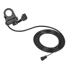 Ebike 엄지 스로틀 WUXING 108X 손가락 스로틀 24V 36V 48V 60V 72V 범용 전압 전자 스쿠터 용 왼쪽 오른쪽 엄지 스로틀, 108X Right SM, 1개