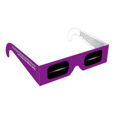 (JLS) 회절격자안경 (1000Line/mm) 빛의 스펙트럼관찰 빛의 회절 분산 간섭실험 과학실험교재