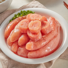 국내 위생제조 석이네밥상 선동 무색소 저염 백명란젓 파지, 1개, 400g