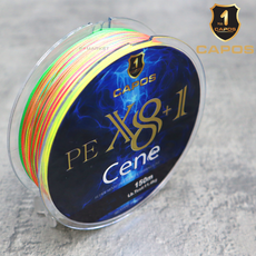 카포스 더 세네 PE X9 선상 캐스팅 합사 9합사, 1개, 멀티컬러