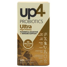 UP4 益生菌素食膠囊, 1個, 60顆, 1盒