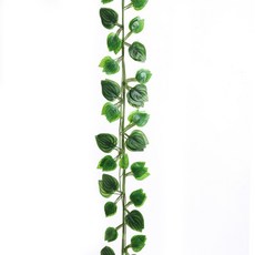 嗨購 仿真葉 2米小葉 批發綠葉 爬山虎 藤條 常春藤 假綠葉 仿真花, 西瓜葉（70葉）12, 1個