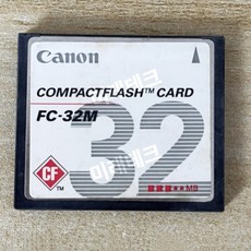 산업용 CNC 공작 기계 및 CCD 카메라 Canon CF 32M CF 카드(32MB 소용량), FC-32M
