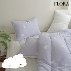 프리비숑 먼지없는 세미마이크로 사계절 차렵이불차렵이불 단품 및 세트 SS/Q/K