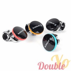 더블요 파워 핸들 자동차핸들봉 핸들손잡이 보조핸들봉, 블랙