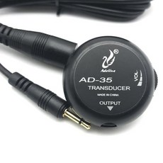 일렉기타헤드폰앰프 기타 미니 헤드폰 포크 프리앰프 피에조 픽업 튜너 마이크 비트 보드 어쿠스틱 액세서리 부품 4 밴드 EQ 이퀄라이저, 14) AD-35, 1개