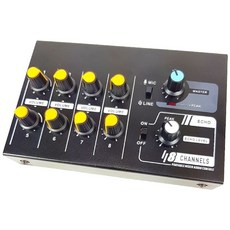 潔特力 主動式ECHO回音混音器 小型音控台, 一分8主機(加購區)