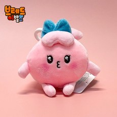 브레드이발소인형 키링 8cm 귀여운 캐릭터 브레드 치즈 윌크 마카롱 소시지 애착 인형, 1개, 브레드이발소-뉴 마카롱