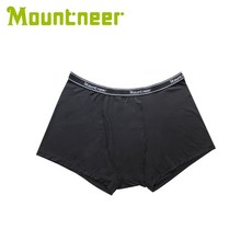 【Mountneer 山林 男 排汗開洞四角內褲《黑色》】11K77-01/透氣內褲/排汗內褲/四角褲