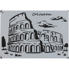 型染版 A40-0581 蝶古巴特DIY 簍空模板 塗鴉模版 繪畫模版, 1個