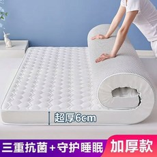 라텍스 매트리스 쿠션 가정용 매트 기숙사 학생 싱글 스폰지 접이식 바닥, [05] 120x200cm, Thi ness 9cm white