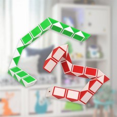 핫셀러 접이식 마술 뱀 뱀교체, 레드