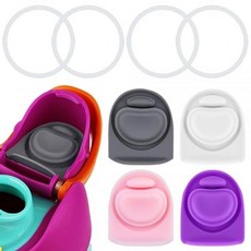 ZONBBEE Owala FreeSip 680.4g24온스 946.4ml32온스 물병 뚜껑 인서트 캡 씰 부품 500.9/50.9/70.9/81.9/91.2/1.1kg16/1, 4 Complete Seal Set, 4 Colors Set 1