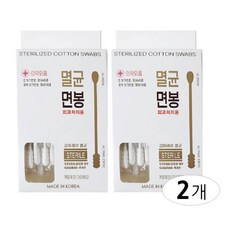 멸균 면봉, 30개입, 2개