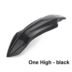 야마하 Tenere700 T7 월드 랠리 TENERE 레이드 하이 앤 로우 프론트 펜더 머드가드 모토크로스 액세서리, 01 High - Black