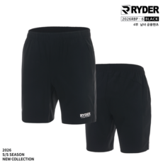 라이더 2026RBP-6 4부 반바지 배드민턴 피클볼 탁구 스쿼시 스포츠웨어