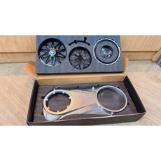 WF CNC 傳動蓋 B8R 勁戰六代 NMAX 水冷BWS 四件式傳動外蓋, 1個, 銀底上黑