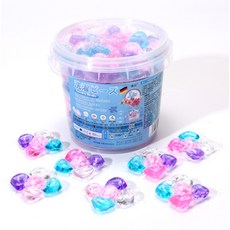 五合一洗衣凝珠 持久留香 去污柔順洗衣球 濃縮洗衣液 香水型, 70個, 1個裝