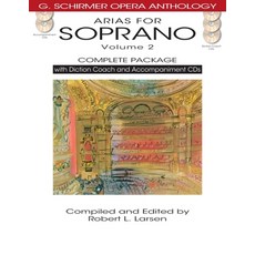 (영문도서) Arias for Soprano Volume 2: Complete Package [With 5 CDs] Paperback, G. Schirmer, Inc., English, 9781480328488