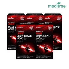 메디트리 파워업 마시는 액상 아르기닌 6000 5박스, 14회분