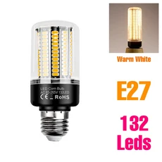 30W LED 콘 전구 E27/E26 실내 220V 천장 램프 E14 스포트라이트 가정용 조명 무플리커, 29 E27 20W Warm White