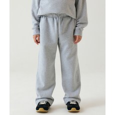 매장정품 무신사스탠다드 MUSINSA STANDARD KIDS 기모 라운지 스웨트 팬츠 [미디엄 그레이] MKCPKAZ01-MR 527819