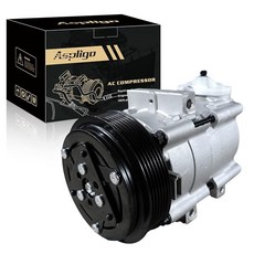 Aspligo AC Compressor Fits for Ford F-150 1997-2006 Heritage 2004 4.2L with A/C Clutch CO101510