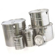 업소용 스텐 다시통 육수우리기 차거름망 멸치육수, 2호