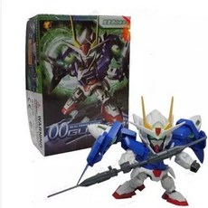 건담 SD 윙 세븐소드 프라모델, 316 00 건담+랜덤 도구