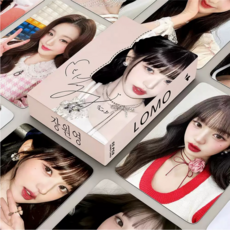 아이브 IVE 장원영 개인 포카 (크림) 포토카드 비공굿 도무송 케이팝 아이돌 다꾸 선물 스티커, 1개, 장원영 (크림)