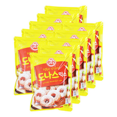 오뚜기 도나스 믹스 도넛 도너스 간식, 10개, 500g
