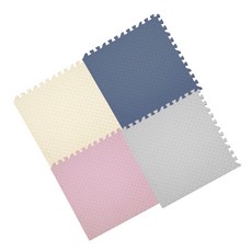 巧拼地墊 SGS檢驗合格 加厚2.5公分 防滑爬行墊 環保無毒 EVA拼接地墊, 粉色, 1箱