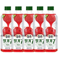 참존식품 딸기7베이스, 5개, 835ml