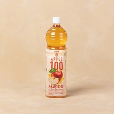 노브랜드 과일100 주스 사과 1.5L, 6개