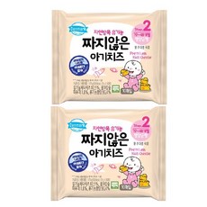 덴마크 유기농 짜지않은 아기치즈, 170g, 2개