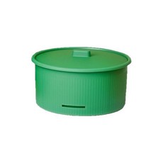 家用豆芽發芽盆 無公害發豆芽機 黃豆綠豆發芽桶神器, 圓形豆芽盆【綠色】