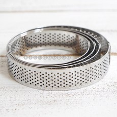 웰베이킹 스텐 타공 타르트링 (사이즈 선택), 1개