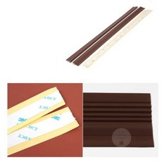 초대박 2P 안전 도어턱받침 브라운 안전문턱