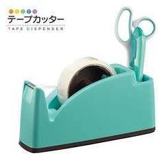 SDI手牌 0516B PRAG粉彩筆筒膠帶台 膠台 / 0517B PRAG亮彩膠帶台 膠台 切台(隨機出色), 1個