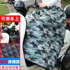 전동차 바람막이 라이딩 방한 겨울 앞치마 방수 방풍 기모 무릎 보호대 다리, 연한 그린 미채 무릎 보호대