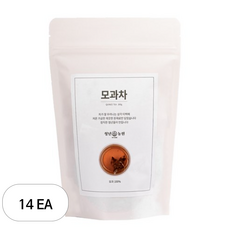 청년농원 저온가공 모과차 삼각티백, 50개입, 14개, 2g