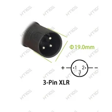 HYTRIDE 42V 5A 리튬 배터리 충전기 Xiaomi Mijia M365 Ninebot Segway 용 36V 10S 이온, [04] 3P XLR, [04] AU, 1개