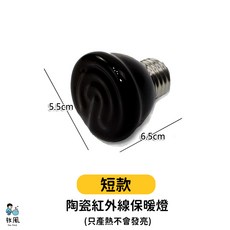 放風 陶瓷紅外線保暖燈 寵物保溫燈, 1個