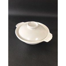 東昇瓷器餐具 台灣製造8號附蓋耐熱砂鍋, 1個, 6號直徑19cm容量500cc