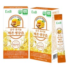 ENB 순수 레몬생강즙 14포 x 2개, 280ml